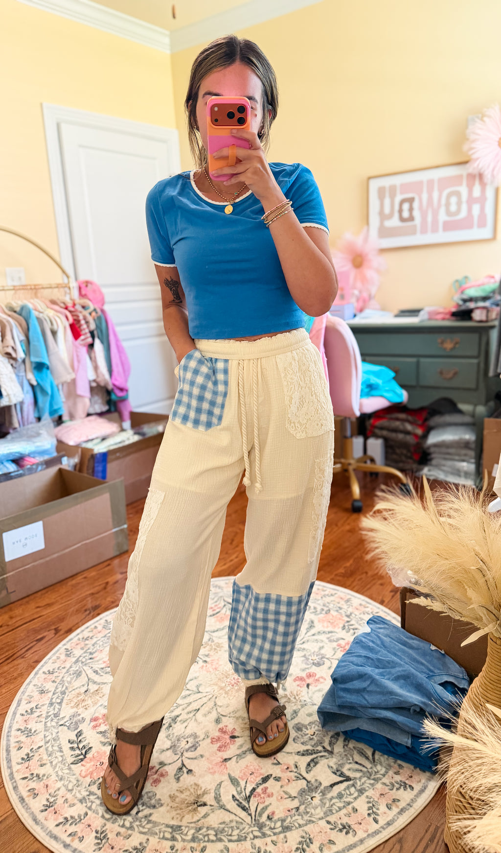 Blue Willow Pants