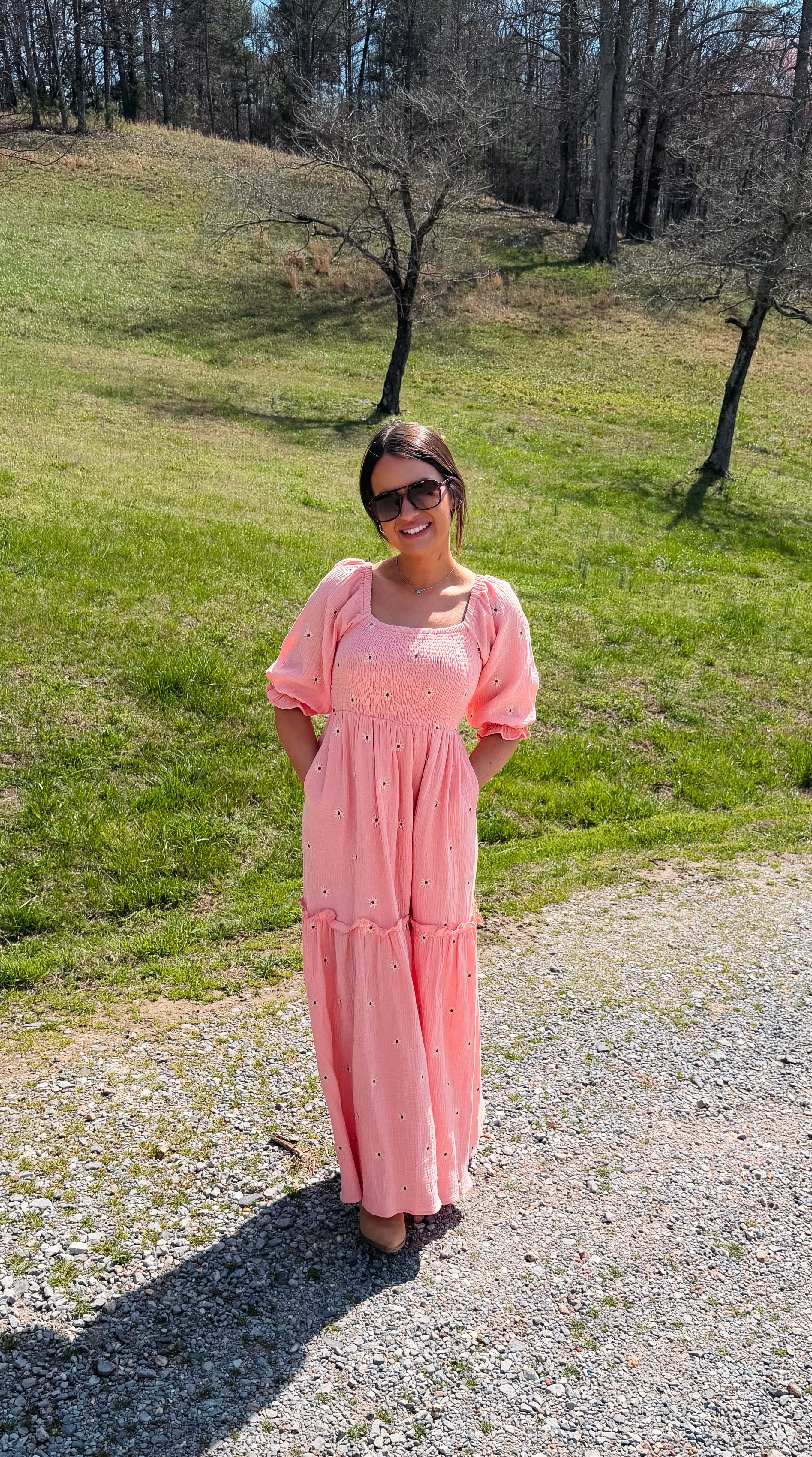 Backroad Blossom Maxi Dress