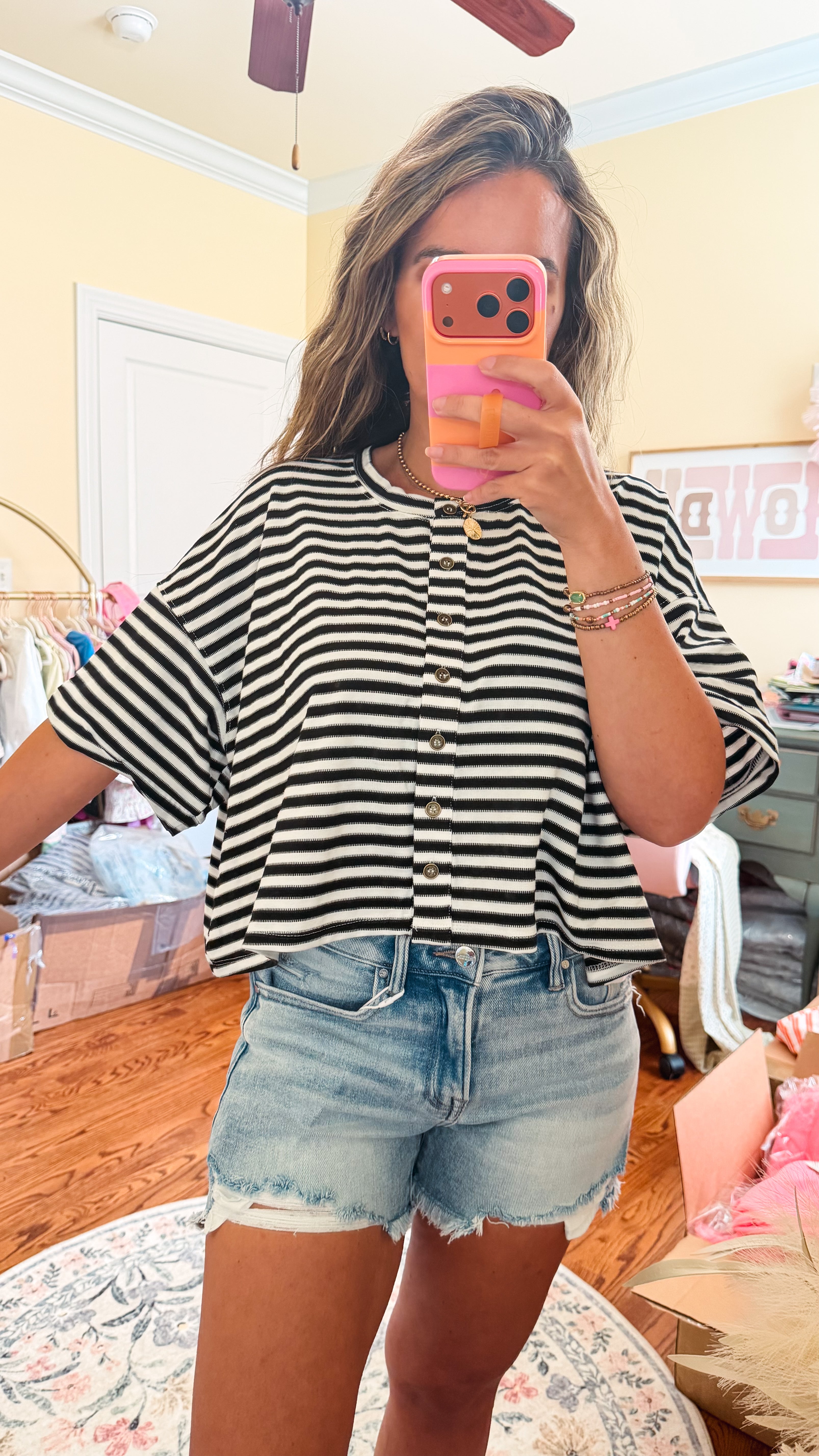 The Sadie Stripe Top