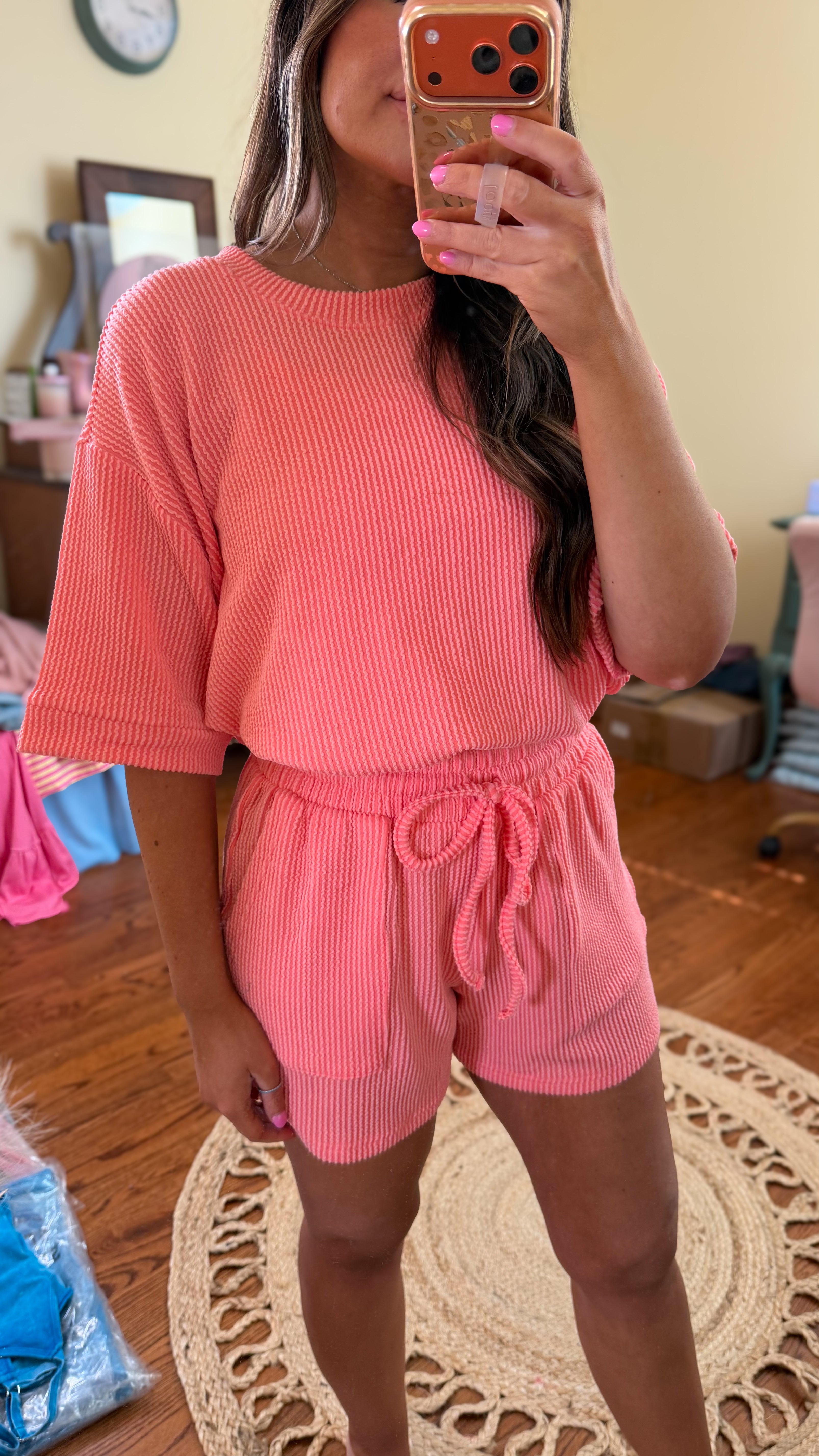 Sweet and Simple Ribbed Set