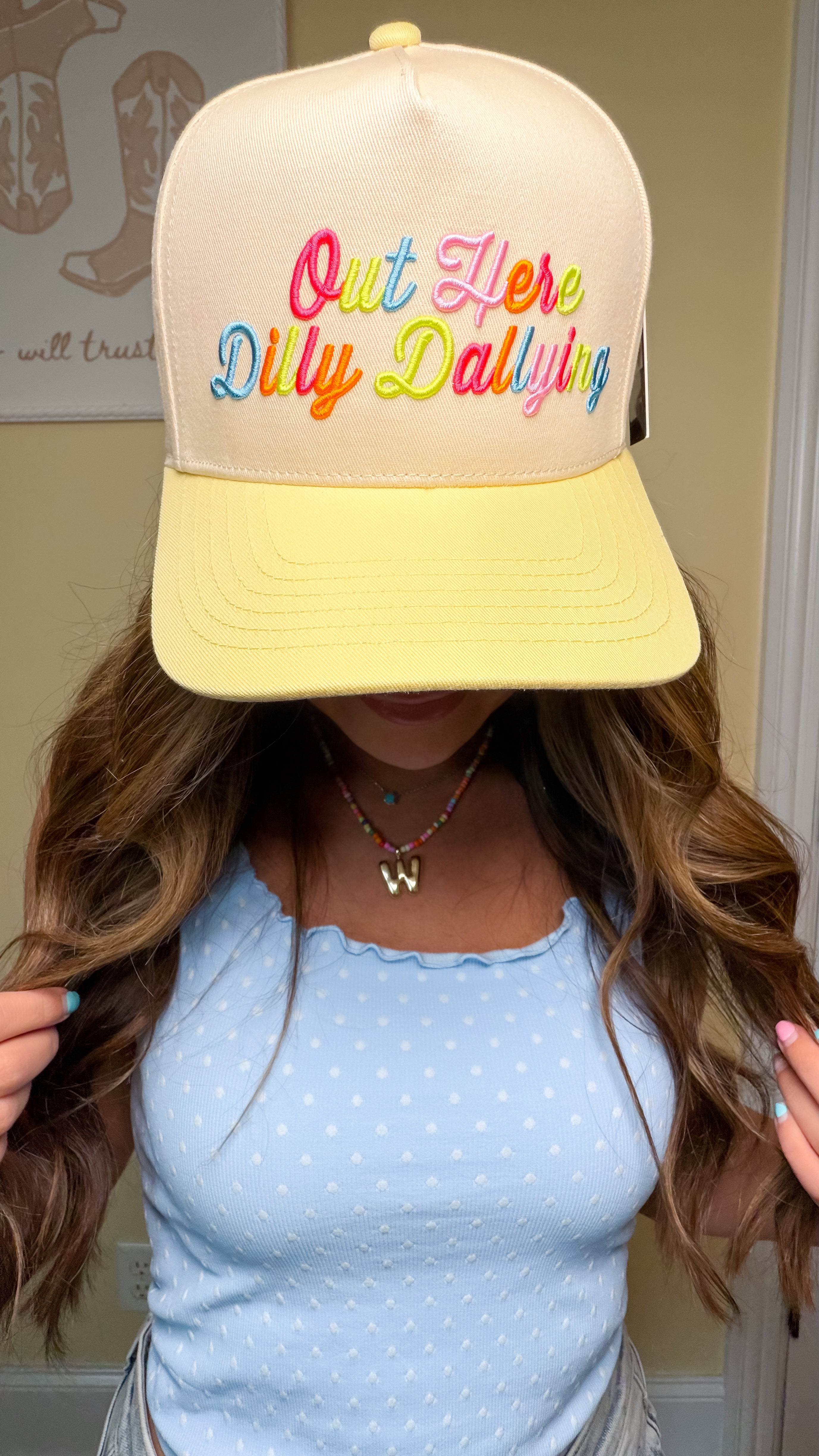 Dilly Dallying Trucker Hat