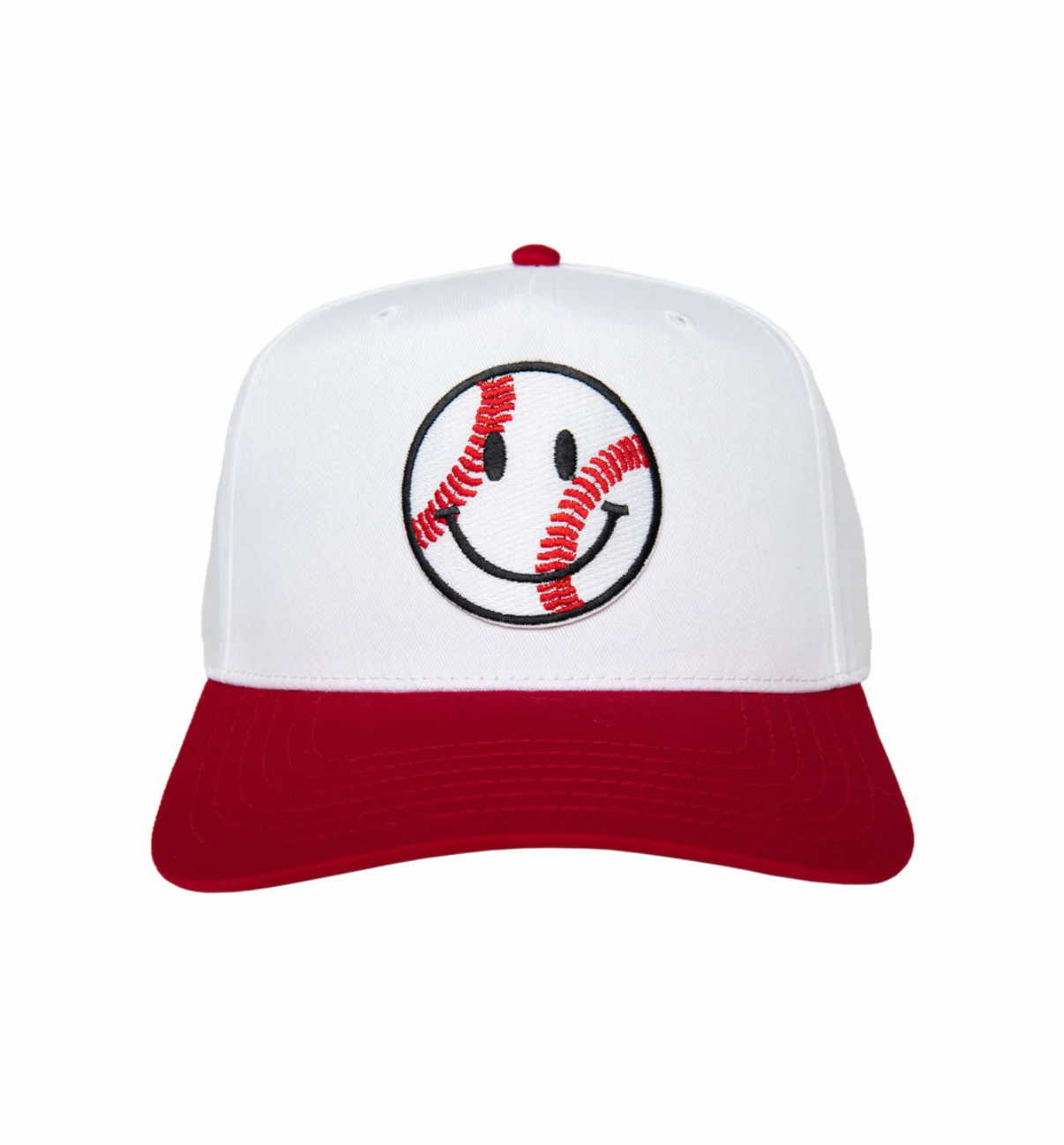 Baseball Smiley Hat