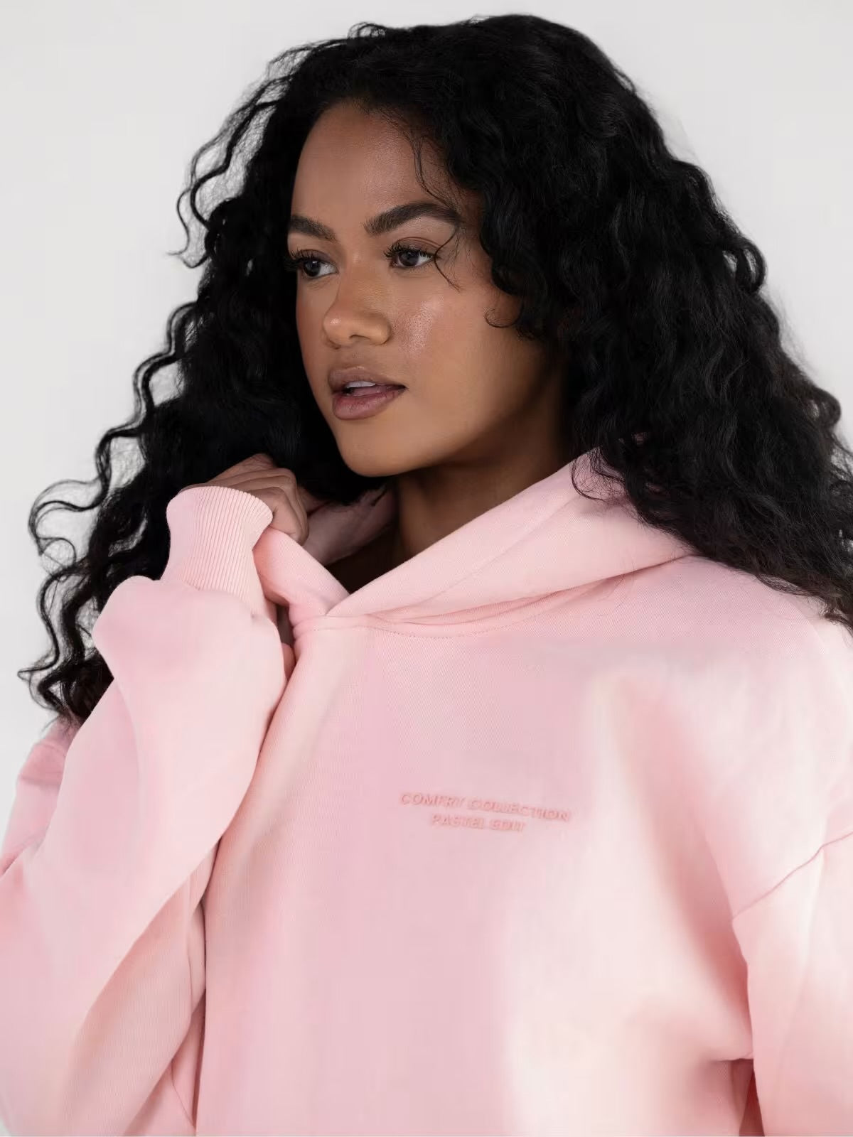 Bubblegum Pink Comfrt Hoodie