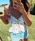 Wide Open Spaces Floral Top