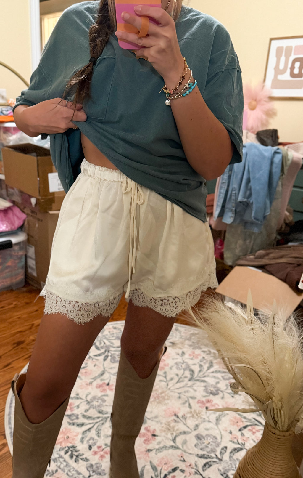 The Prairie Lace Shorts