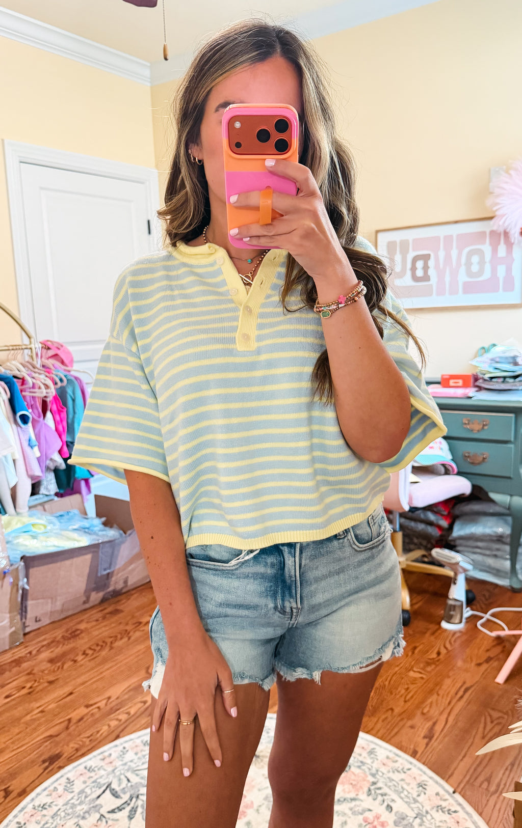 Blue Lemonade Top