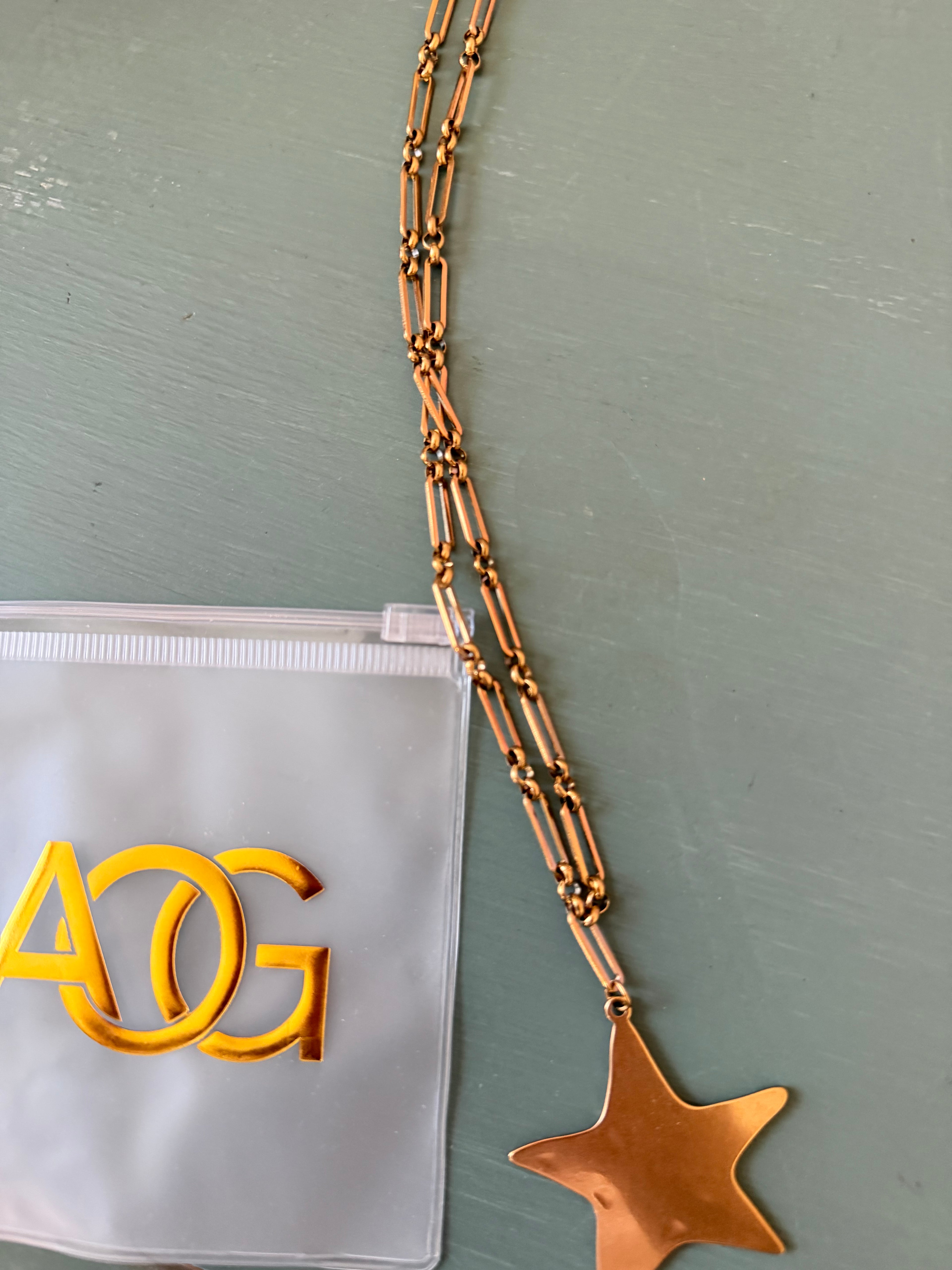 LUX Gold Star Necklace