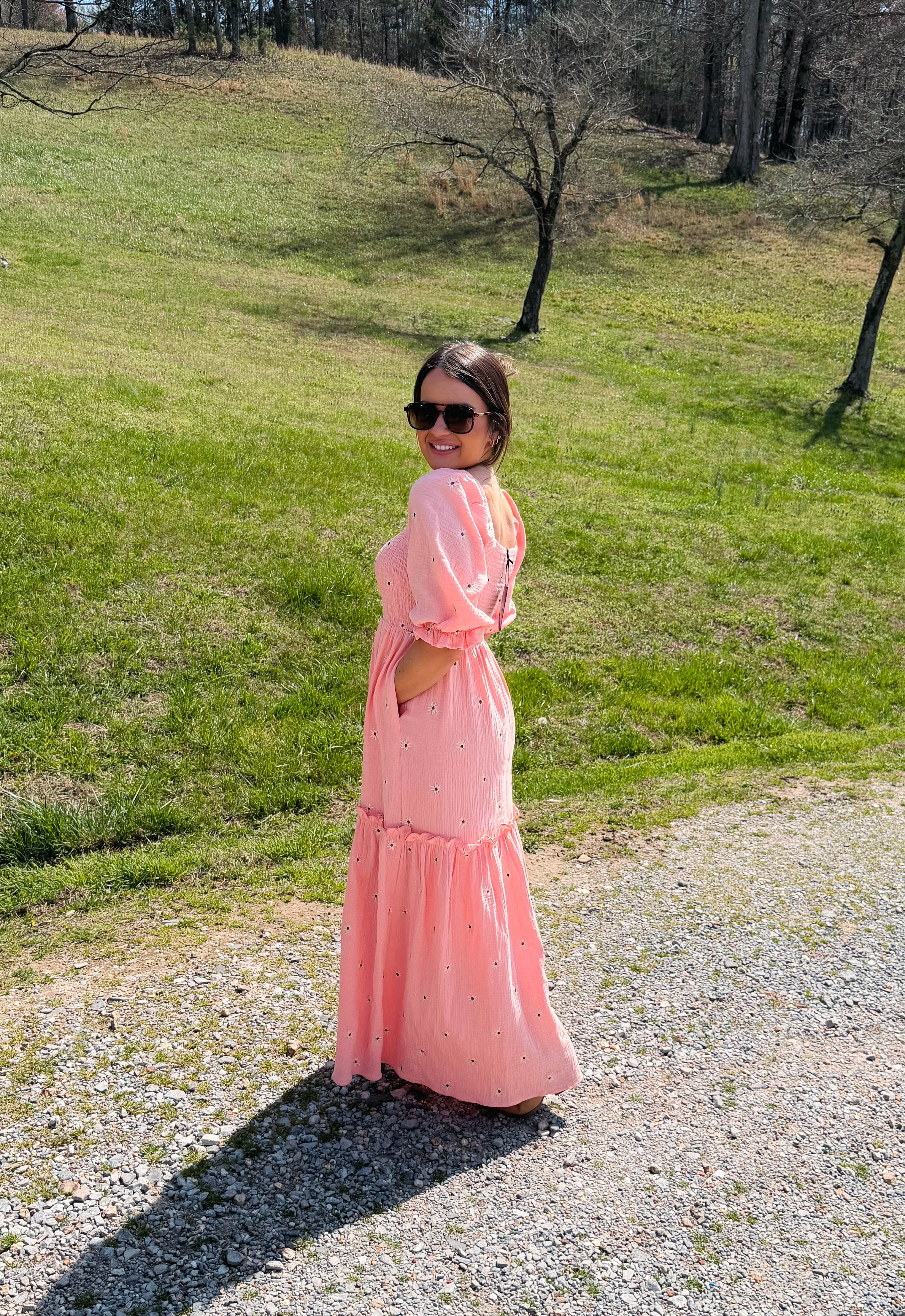 Backroad Blossom Maxi Dress