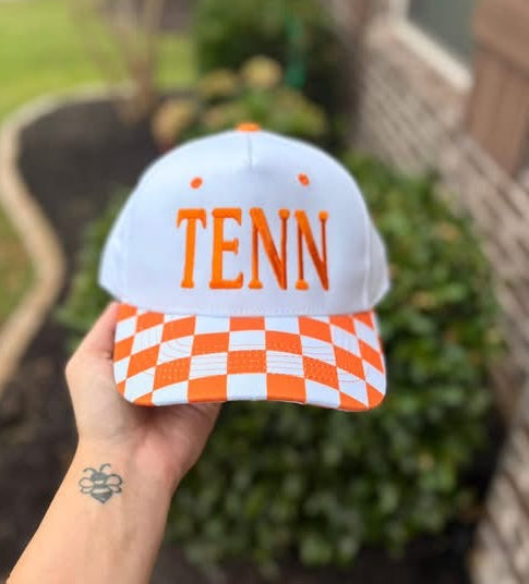 Checkerboard TENN Game Day Hat
