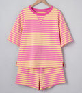Pink Lemonade Striped Set