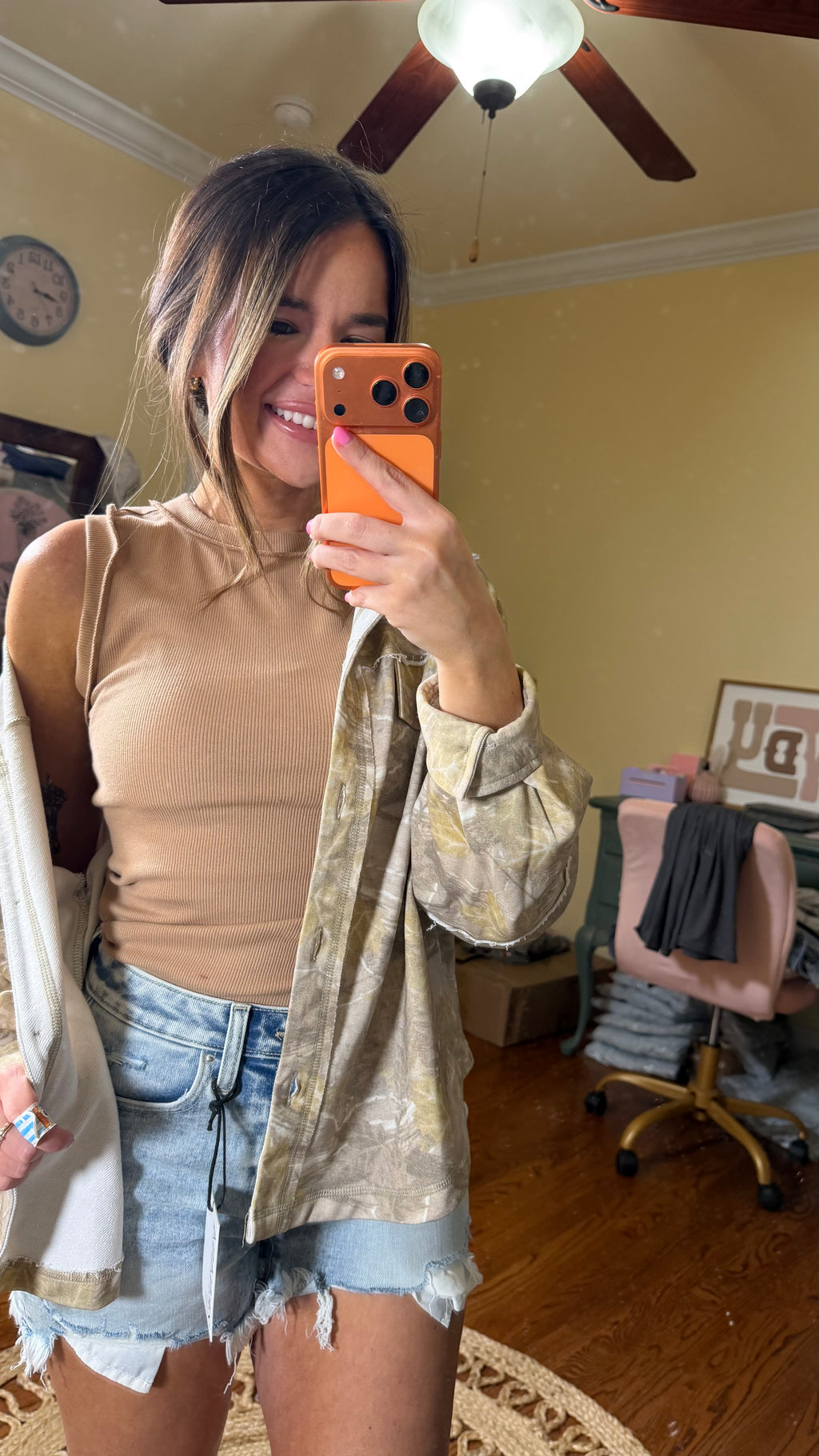 Lightweight Camo Shacket
