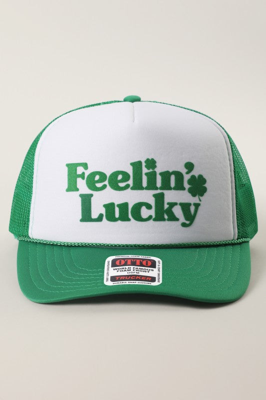 Feelin Lucky Trucker Hat