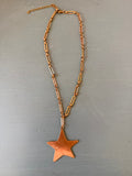 LUX Gold Star Necklace