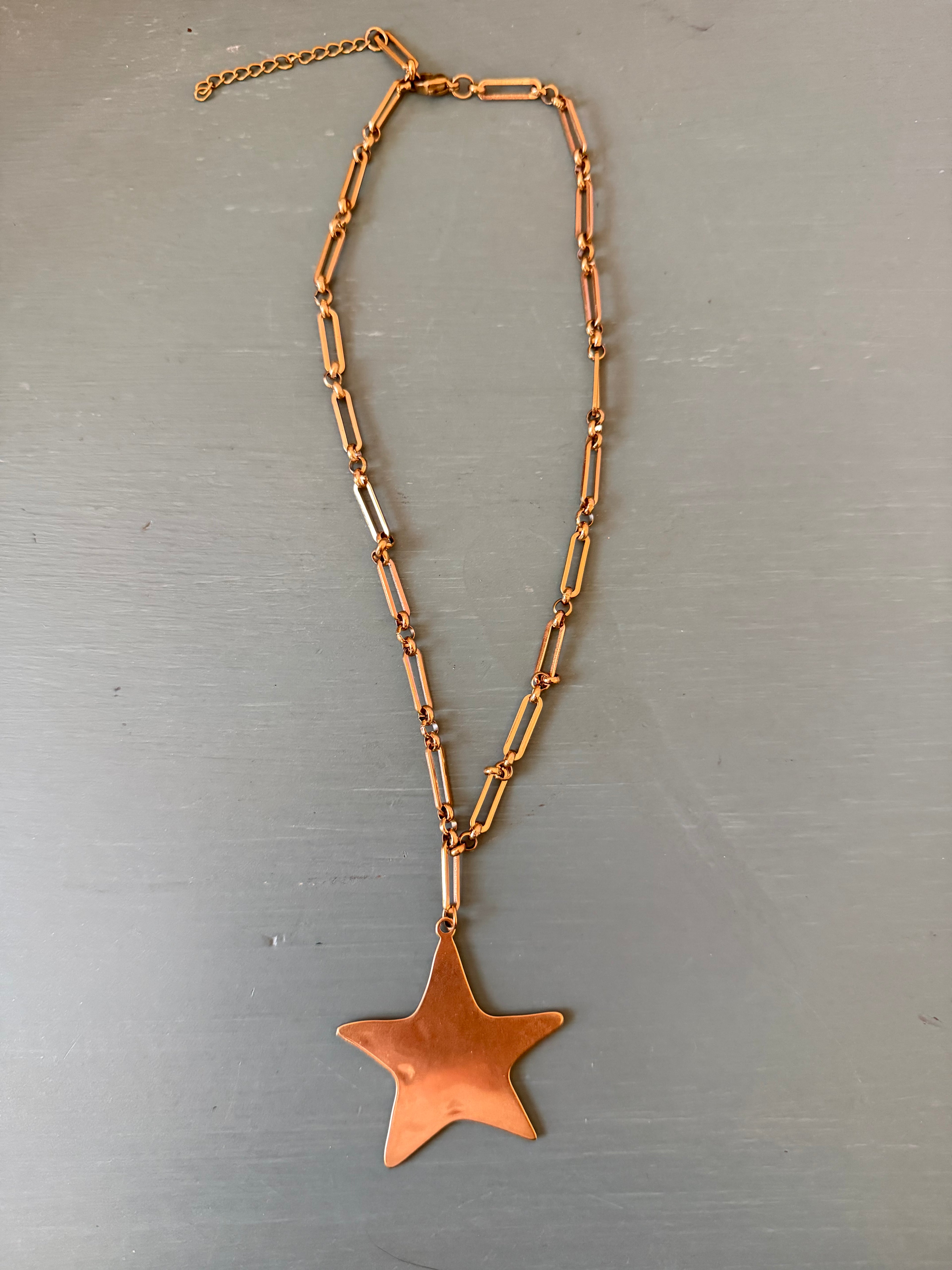 LUX Gold Star Necklace