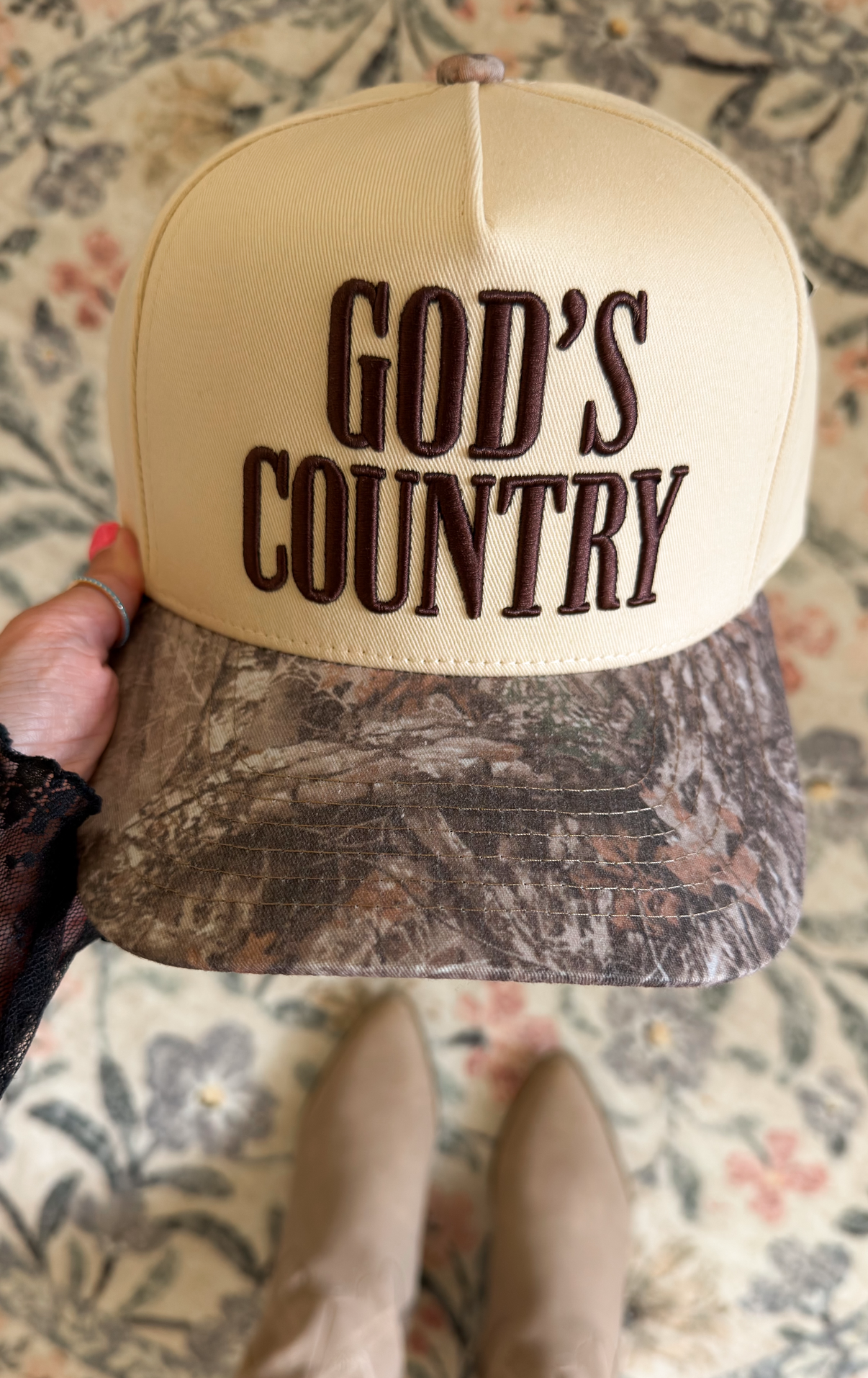 God’s Country Camo Trucker