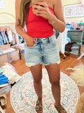 Ella High Rise Denim Shorts