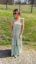 Country Meadow Maxi Dress