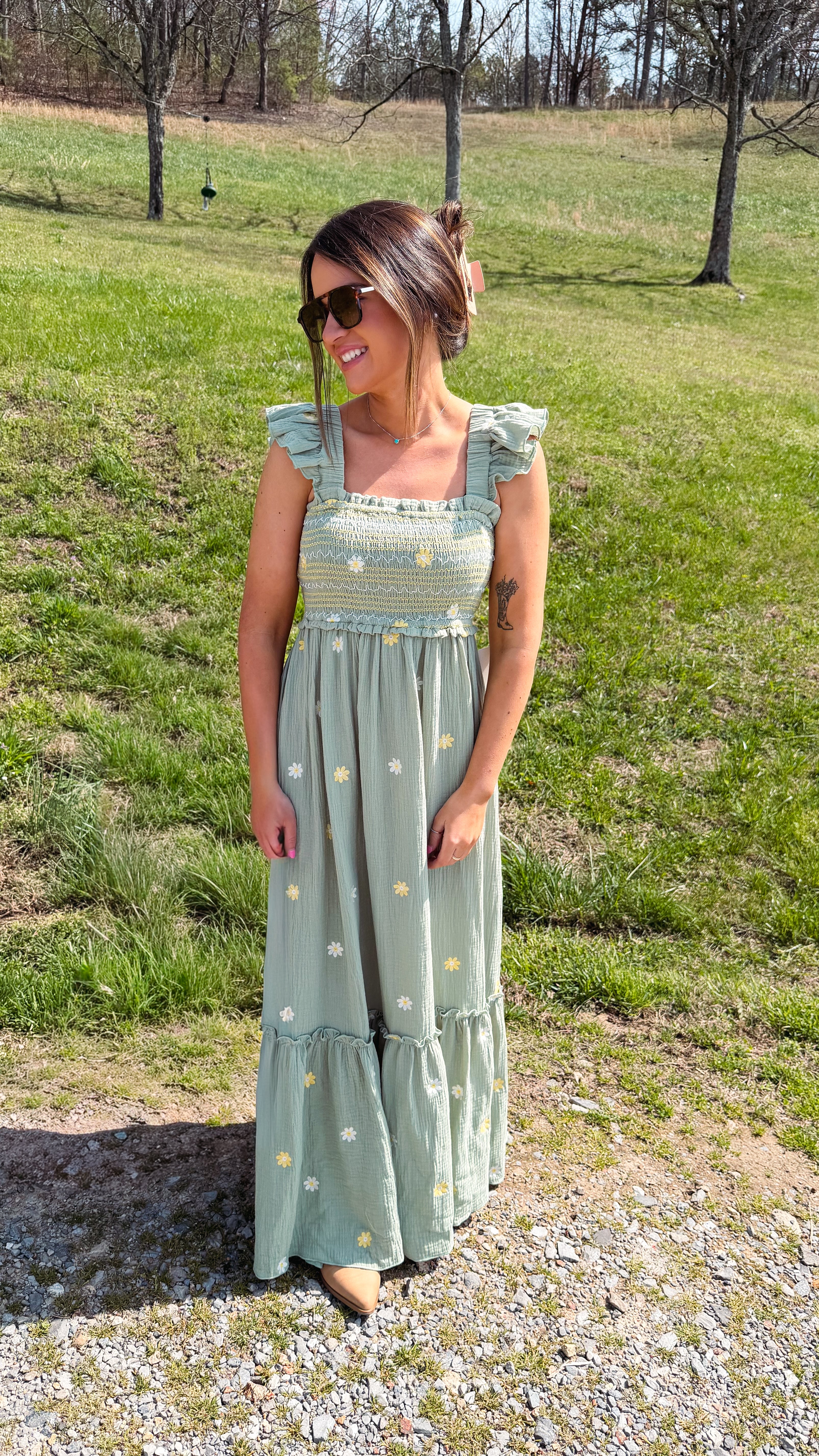 Country Meadow Maxi Dress