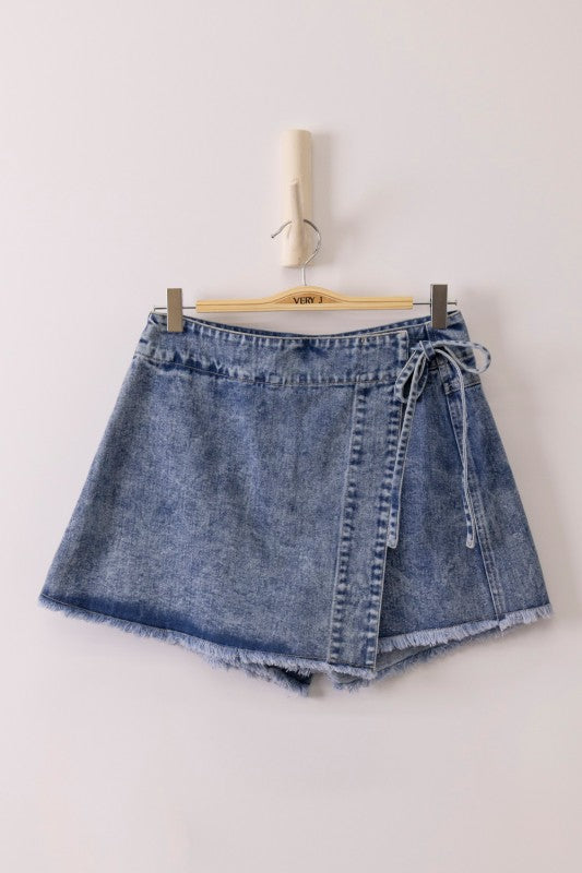 Honky Tonkin Denim Skort