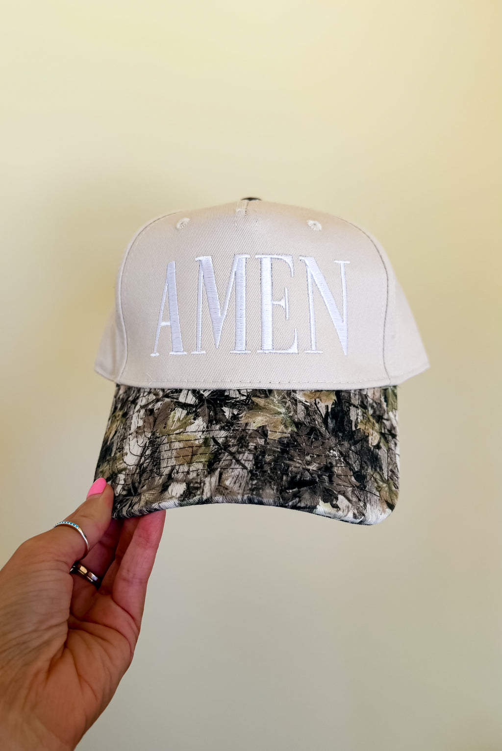 AMEN Vintage Camo Hat