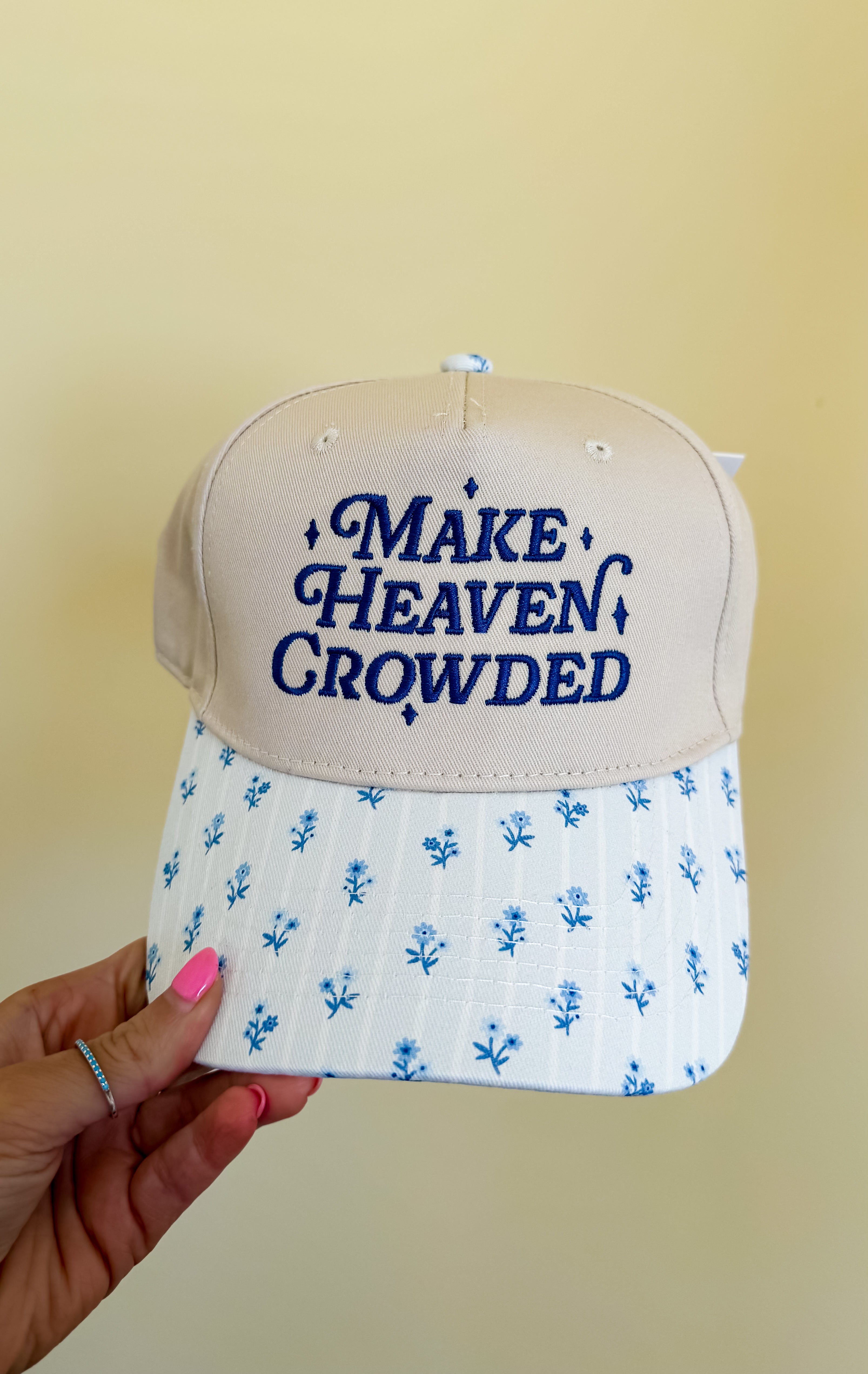 Make Heaven Crowded Hat (two color options)