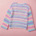 Cotton Candy Crochet Top