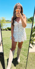 Wide Open Spaces Floral Skirt