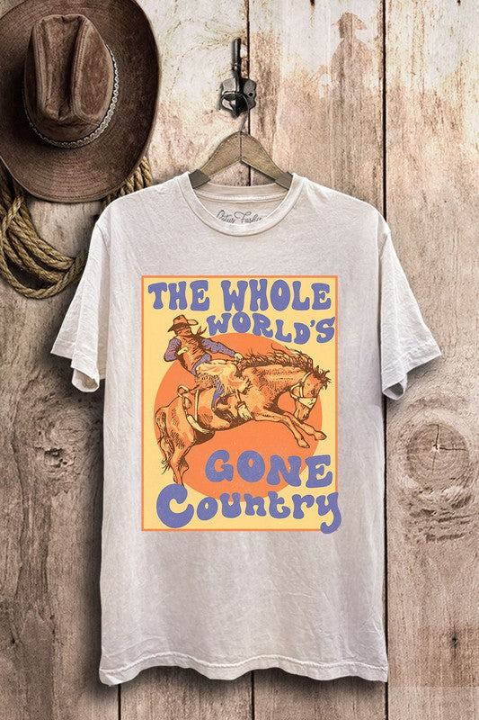 Gone Country Mineral Wash Graphic Tee