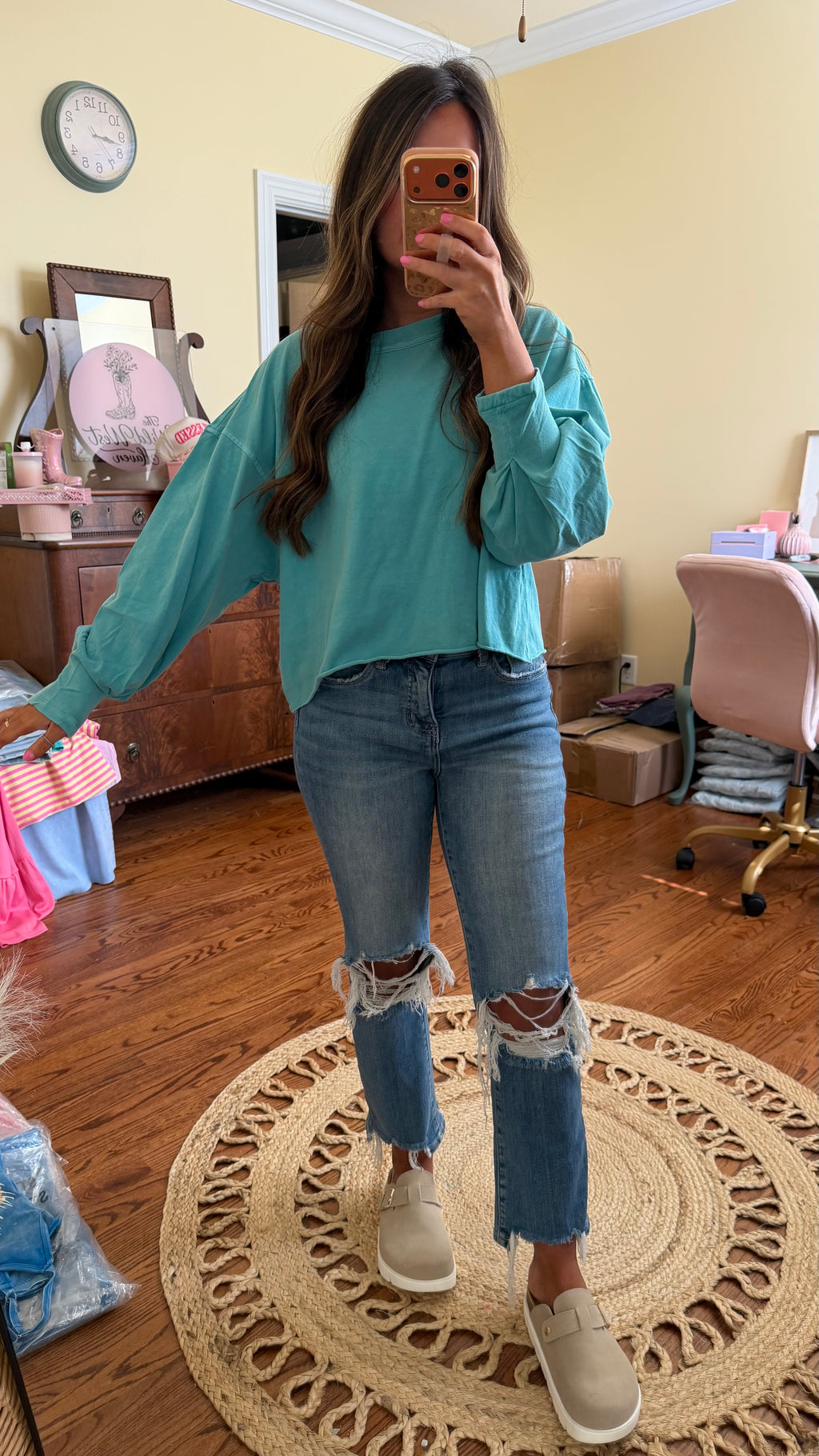 The Lived In Basic Long Sleeve Top