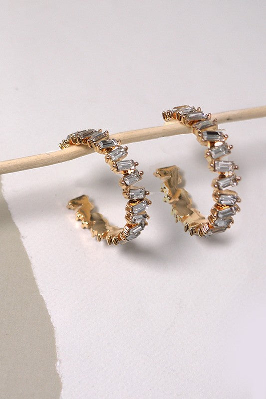 Rhinestone Earrings