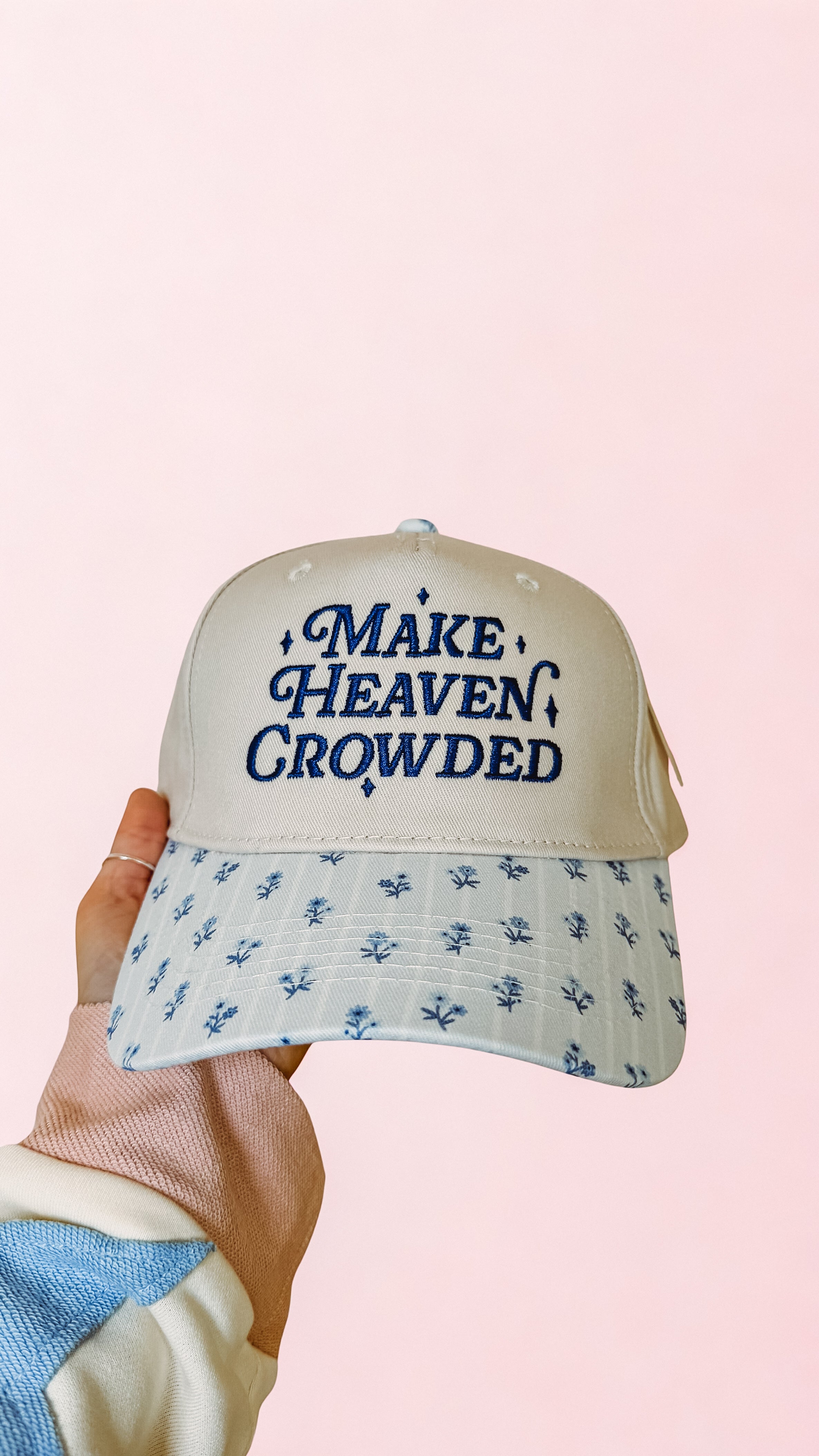 Make Heaven Crowded Hat (two color options)