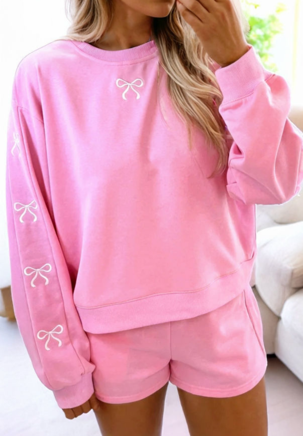Blushing Bow Pink Set