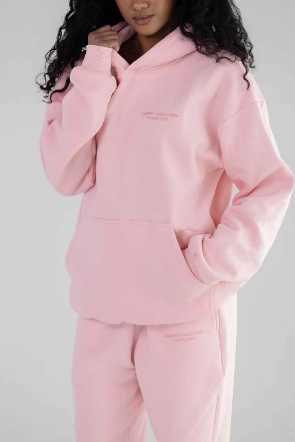 Bubblegum Pink Comfrt Hoodie