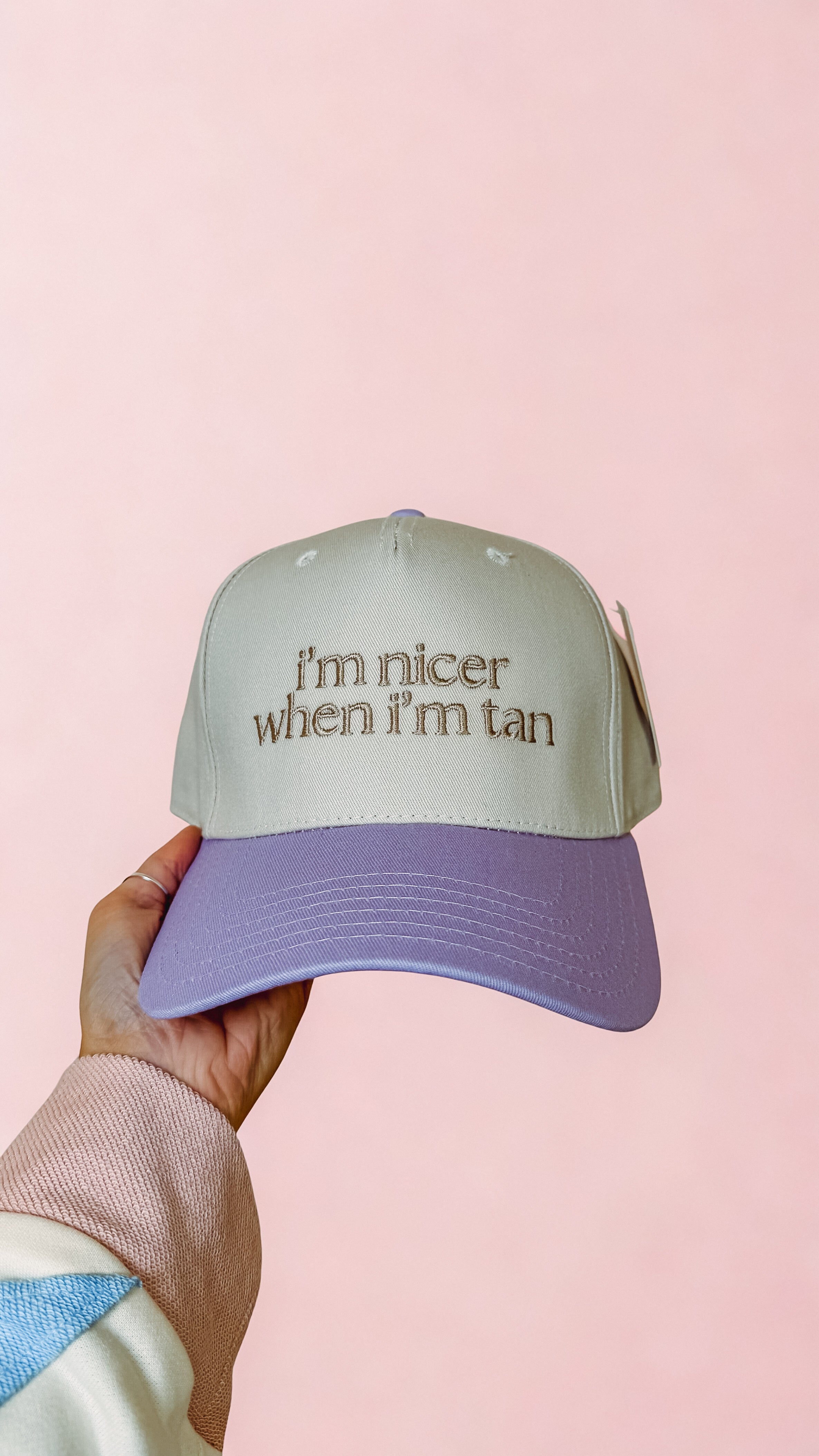 I’m Nicer When I’m Tan Hat