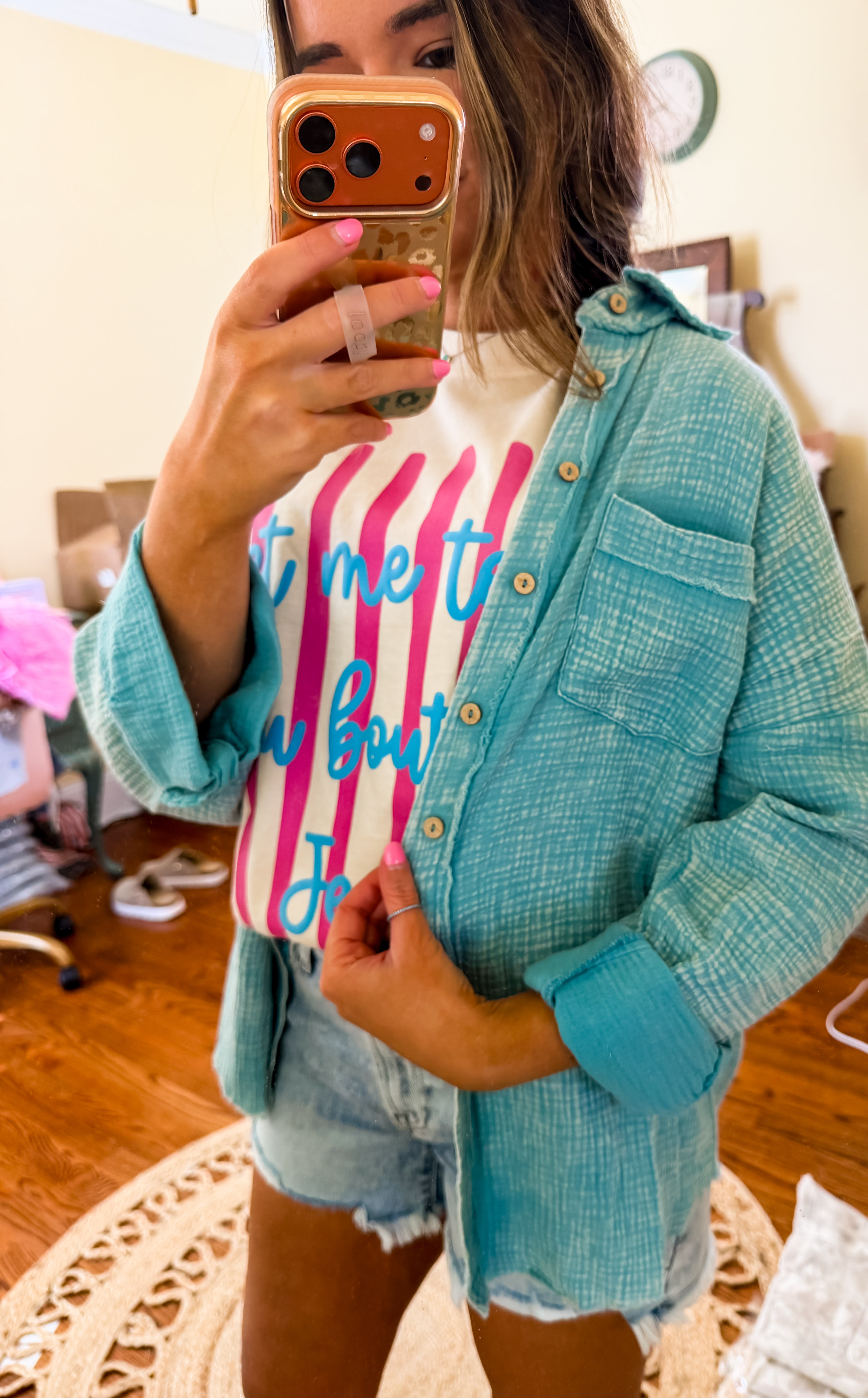 Summer Breeze Button Down Shirt