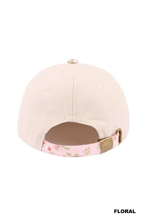 Blessed Floral Hat