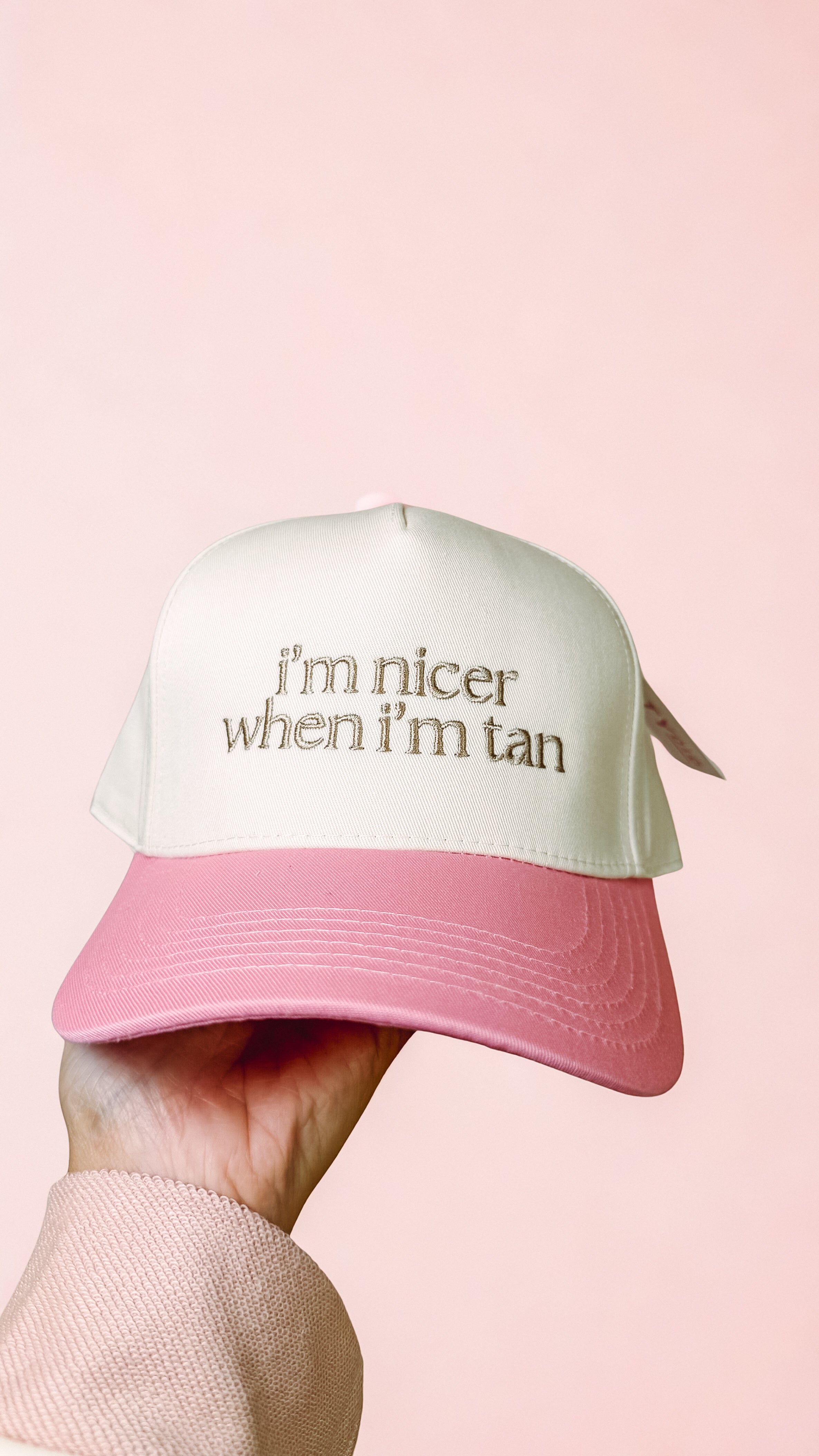 I’m Nicer When I’m Tan Hat