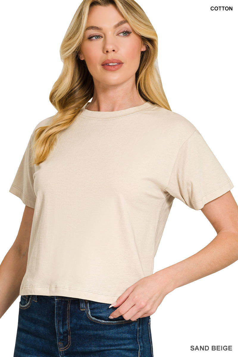 Easy Does It Crew Neck Top