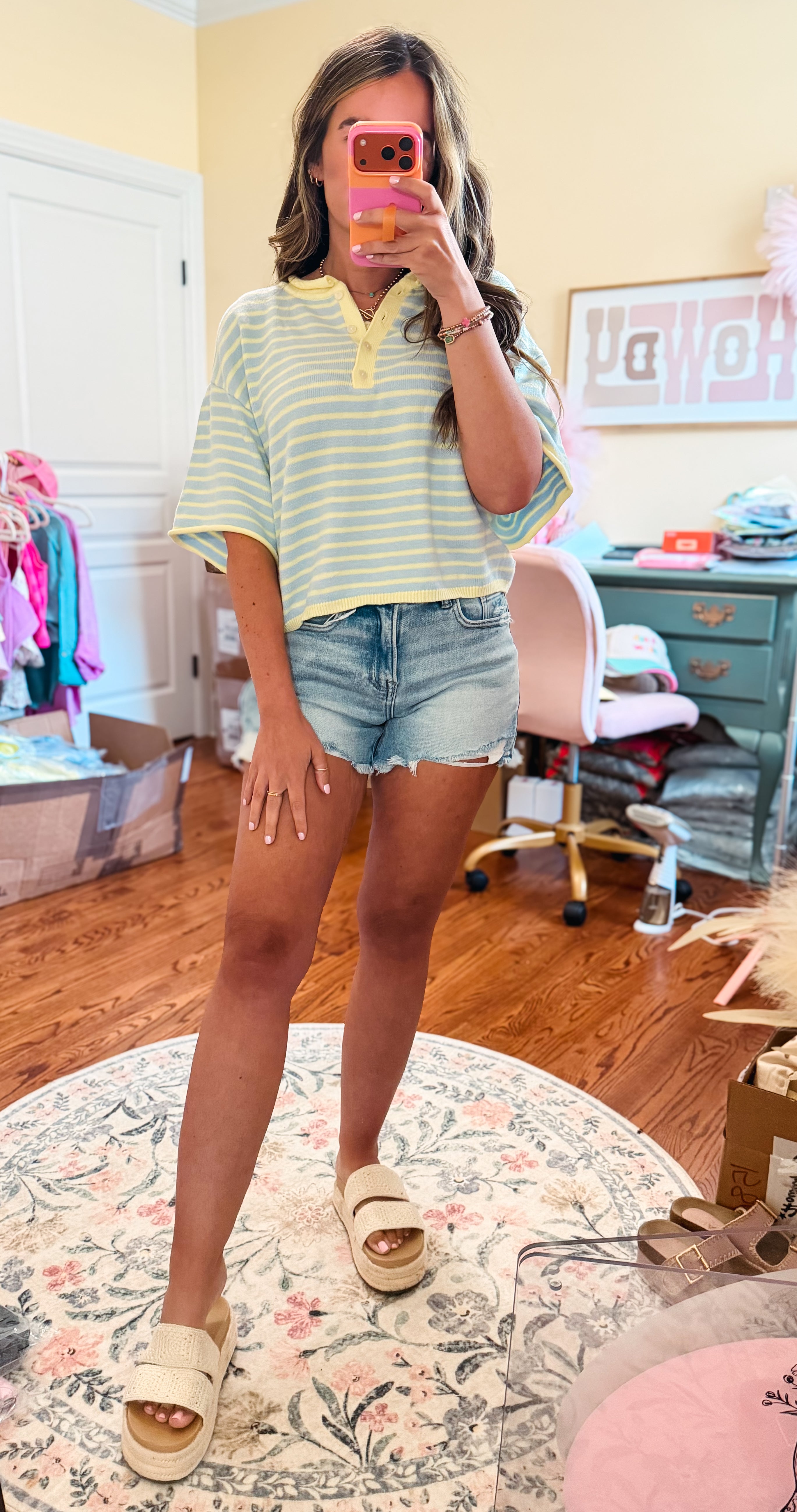 Blue Lemonade Top
