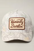 Howdy Darlin Camo Hat
