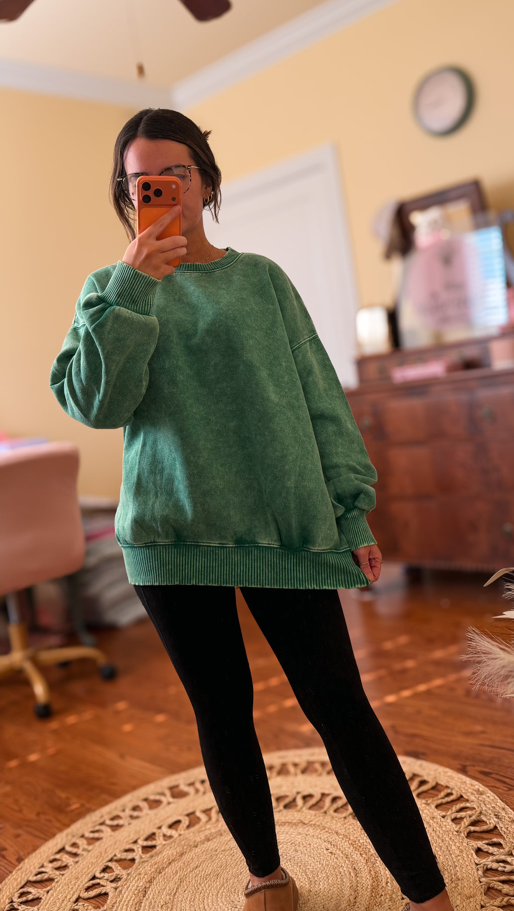 Lucky Charm Oversized Pullover