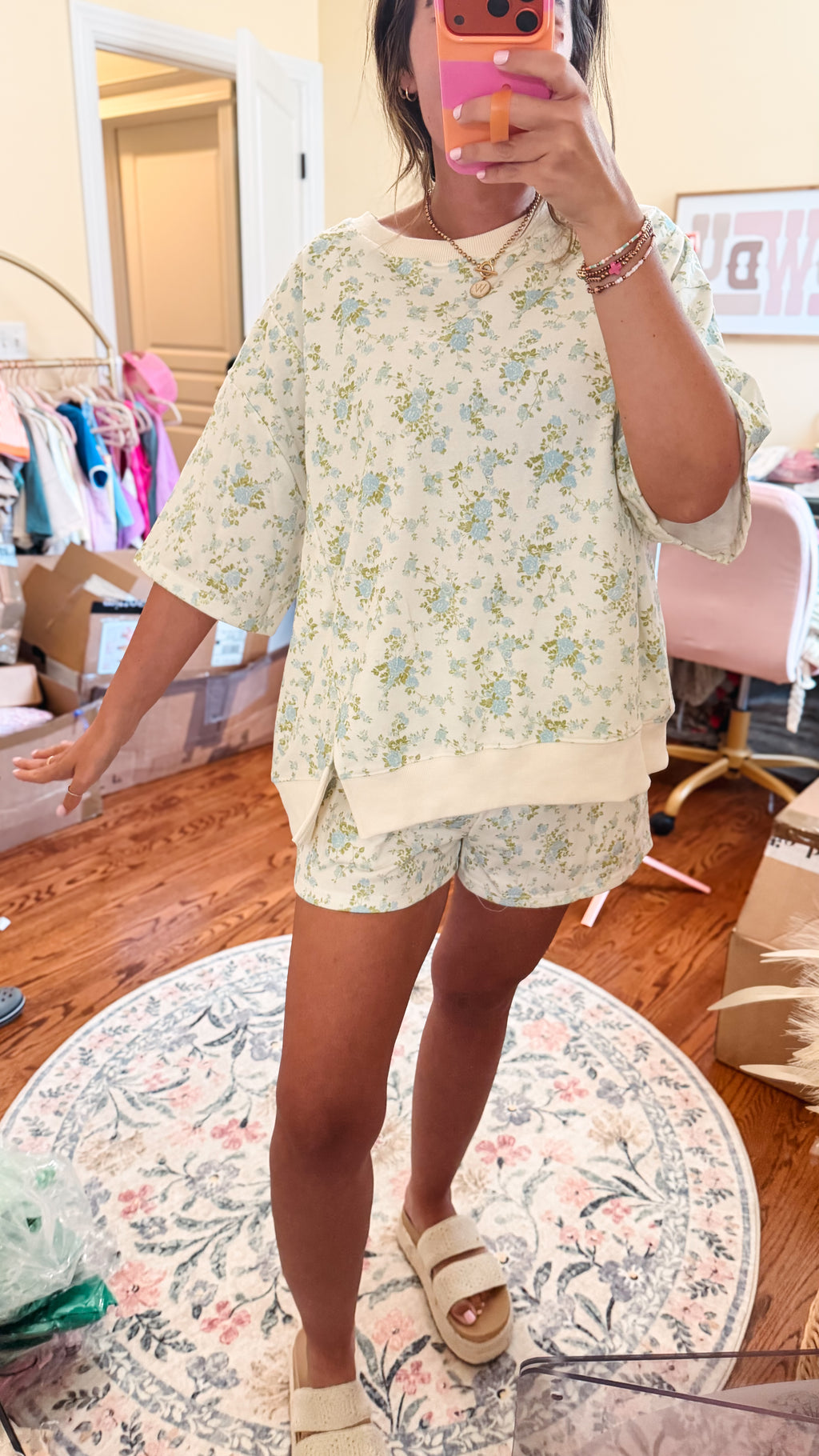 Morning Glory Floral Set