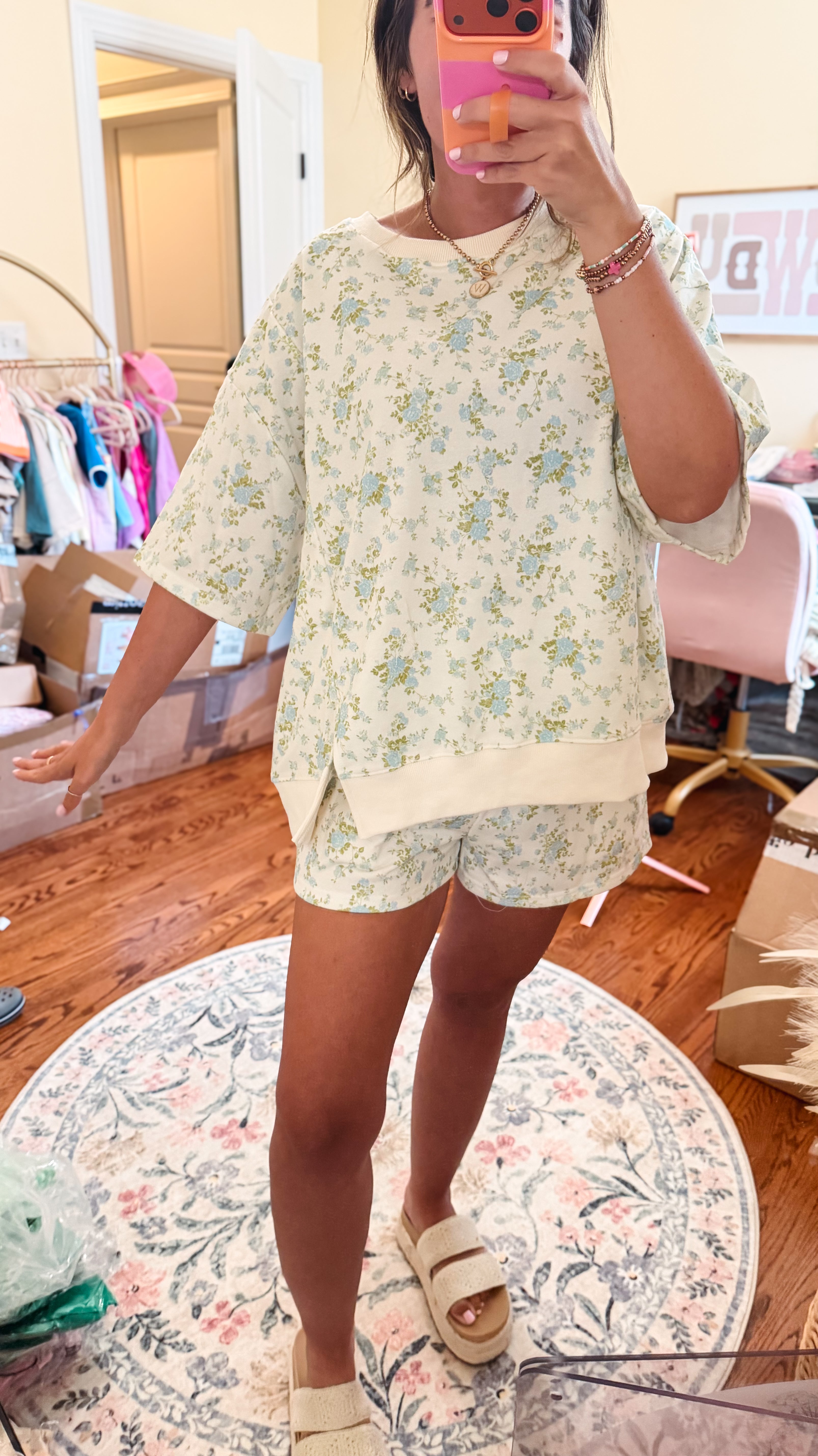 Morning Glory Floral Set