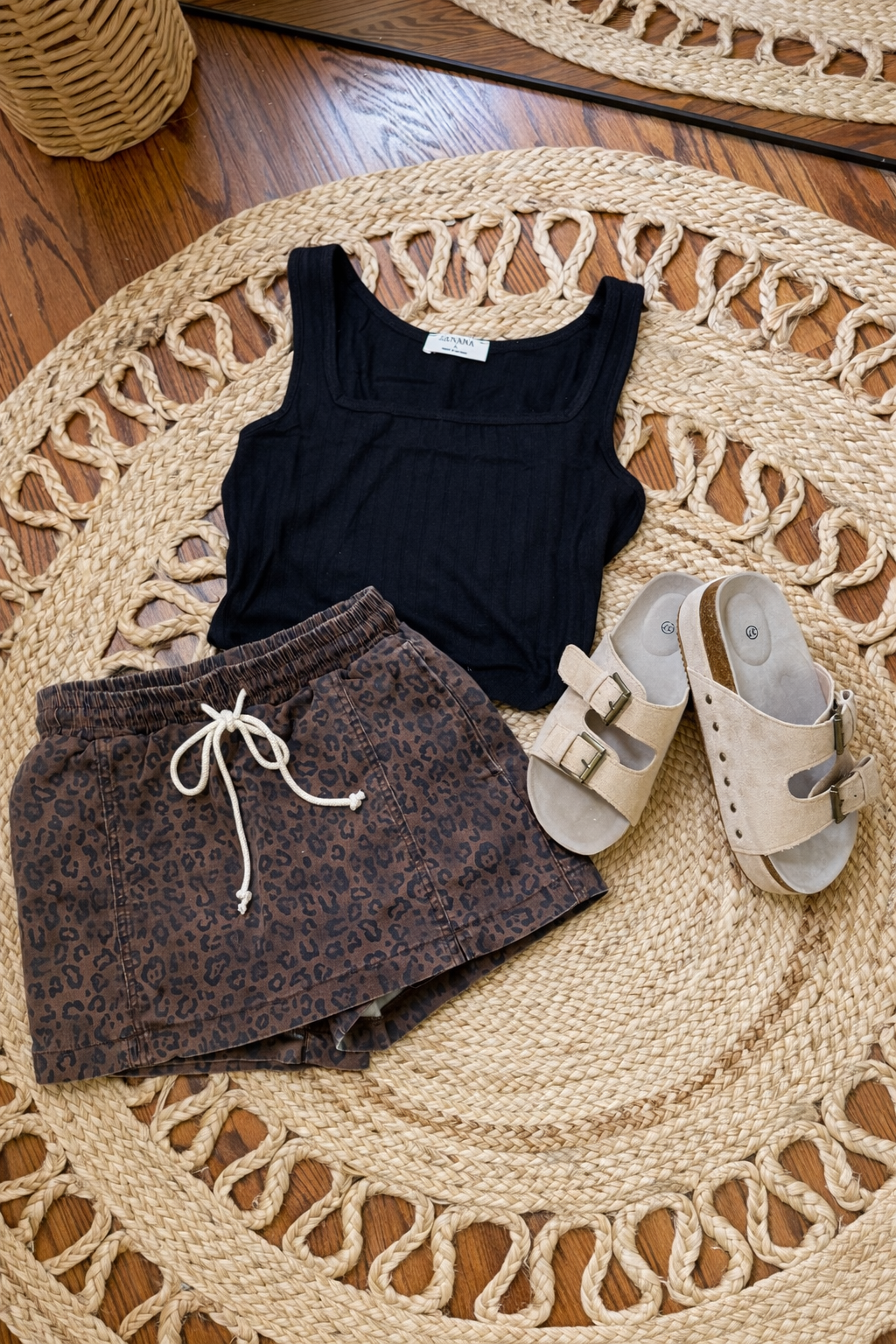 She’s a Wild One Leopard Skort