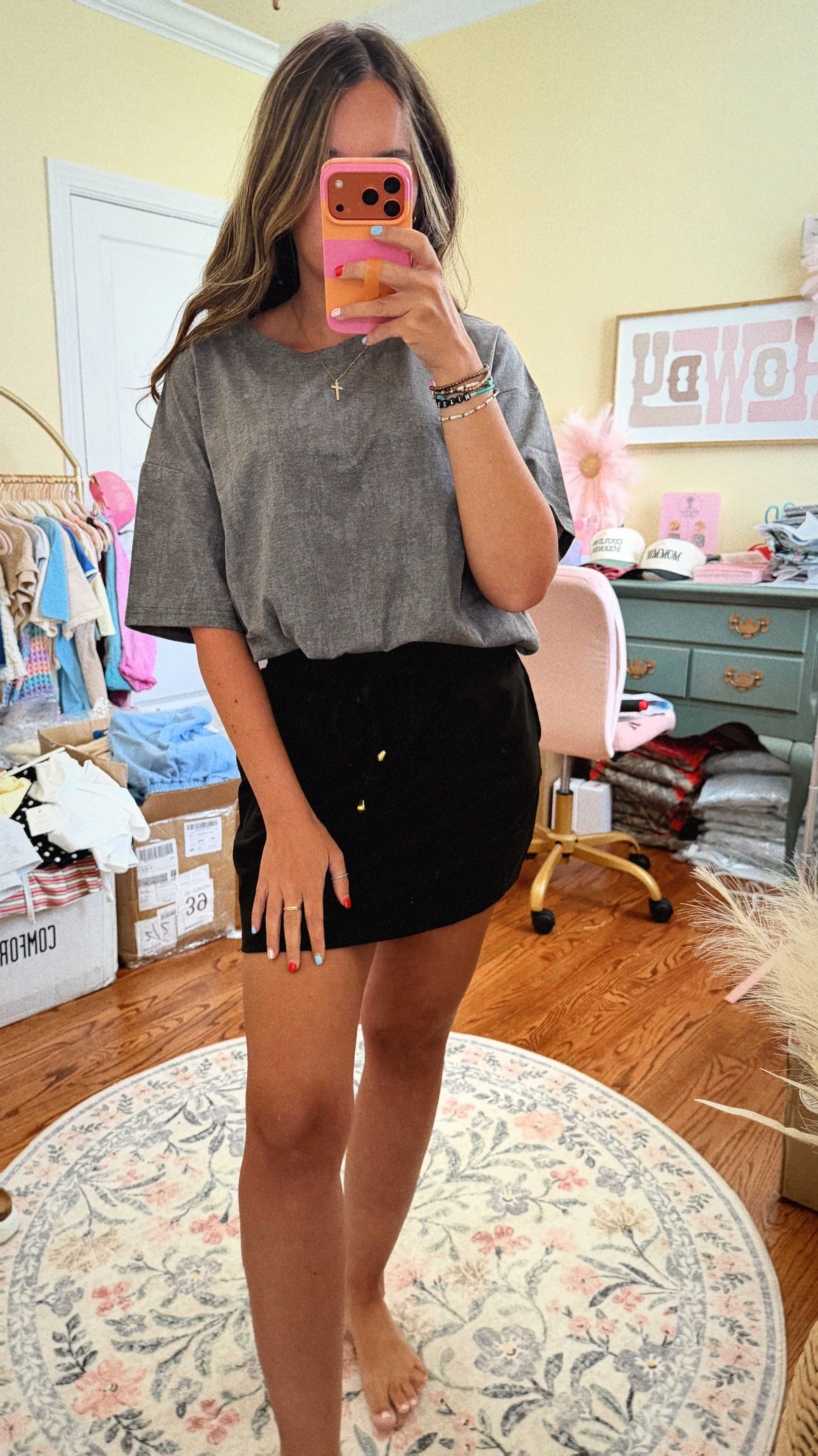 Black Out Active Skort