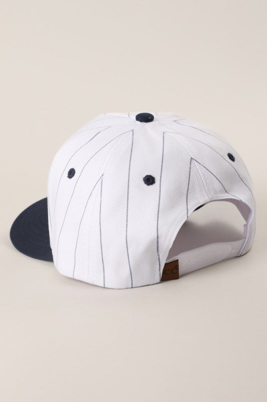 Pinstripe Homerun Baseball Hat
