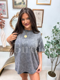 Birdie Blackout Birch Camo Oversized Tee