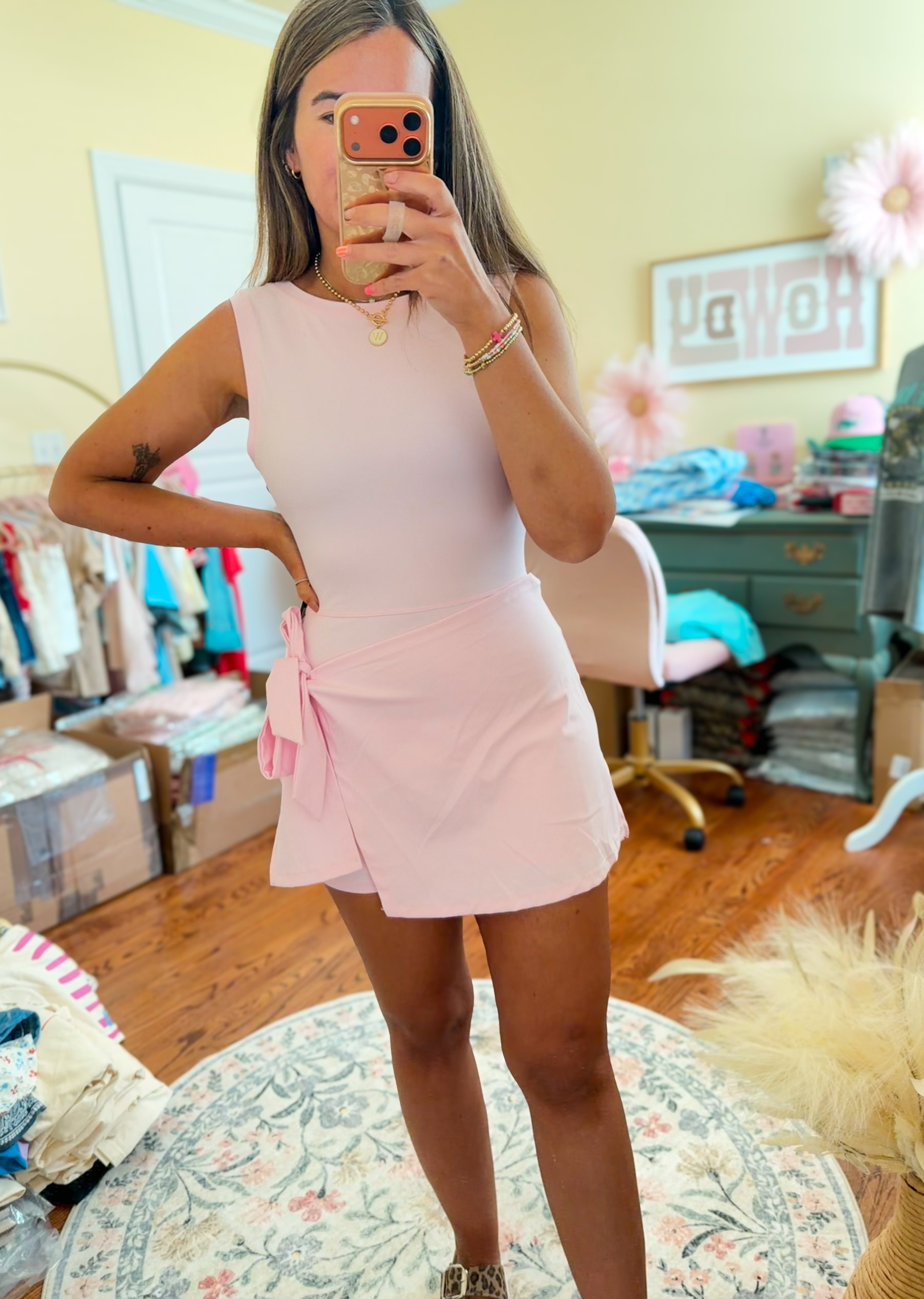 Southern Blush Active Dress - Pink