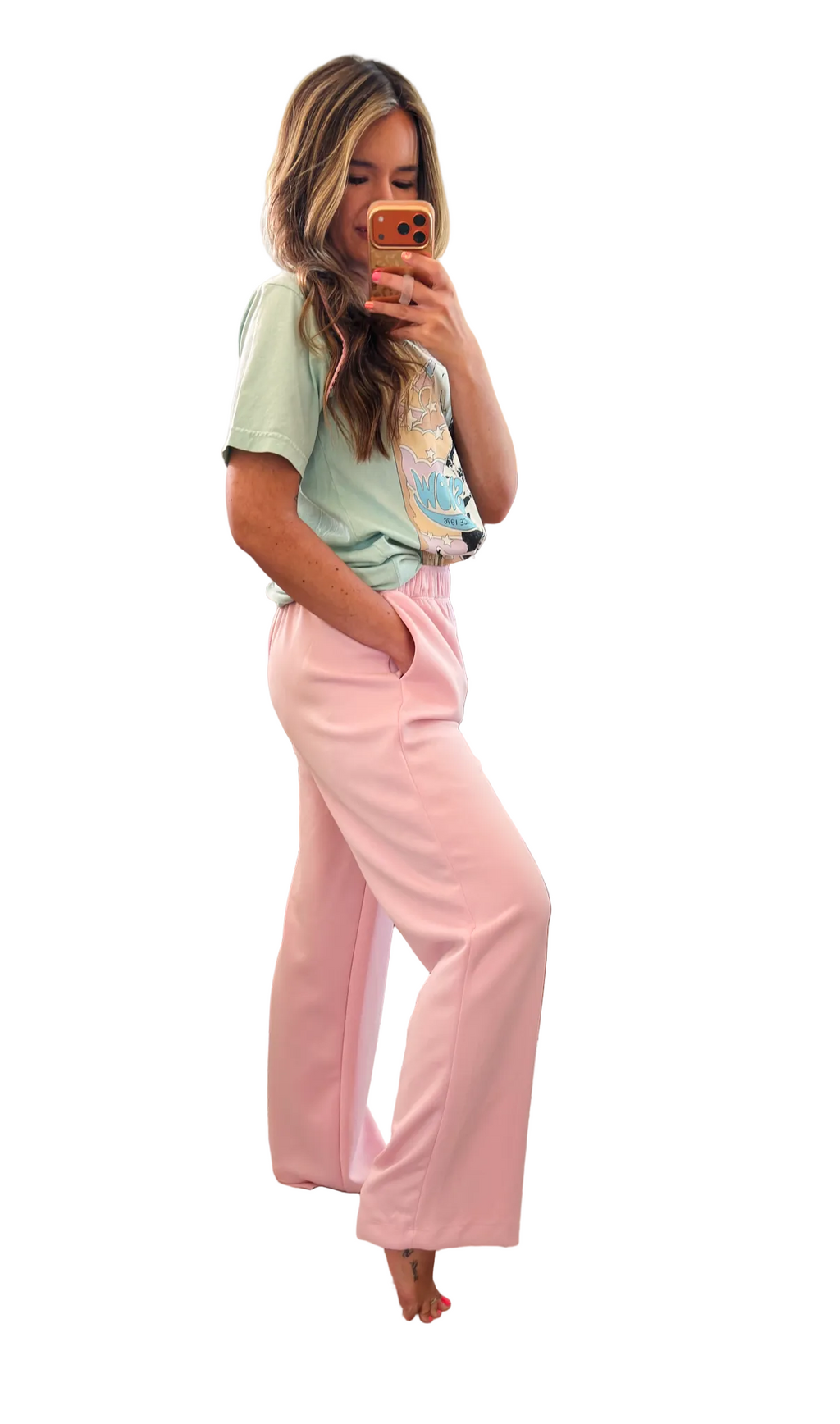 Blush Breeze Pants