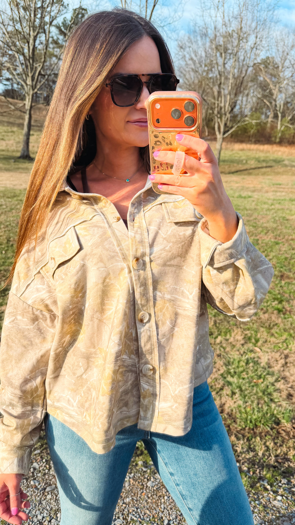 Lightweight Camo Shacket